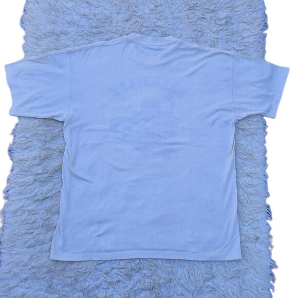 VTG Graphic Tee Nashville Country Music Size XL Off White Belton Single Stitch - Picture 9 of 10